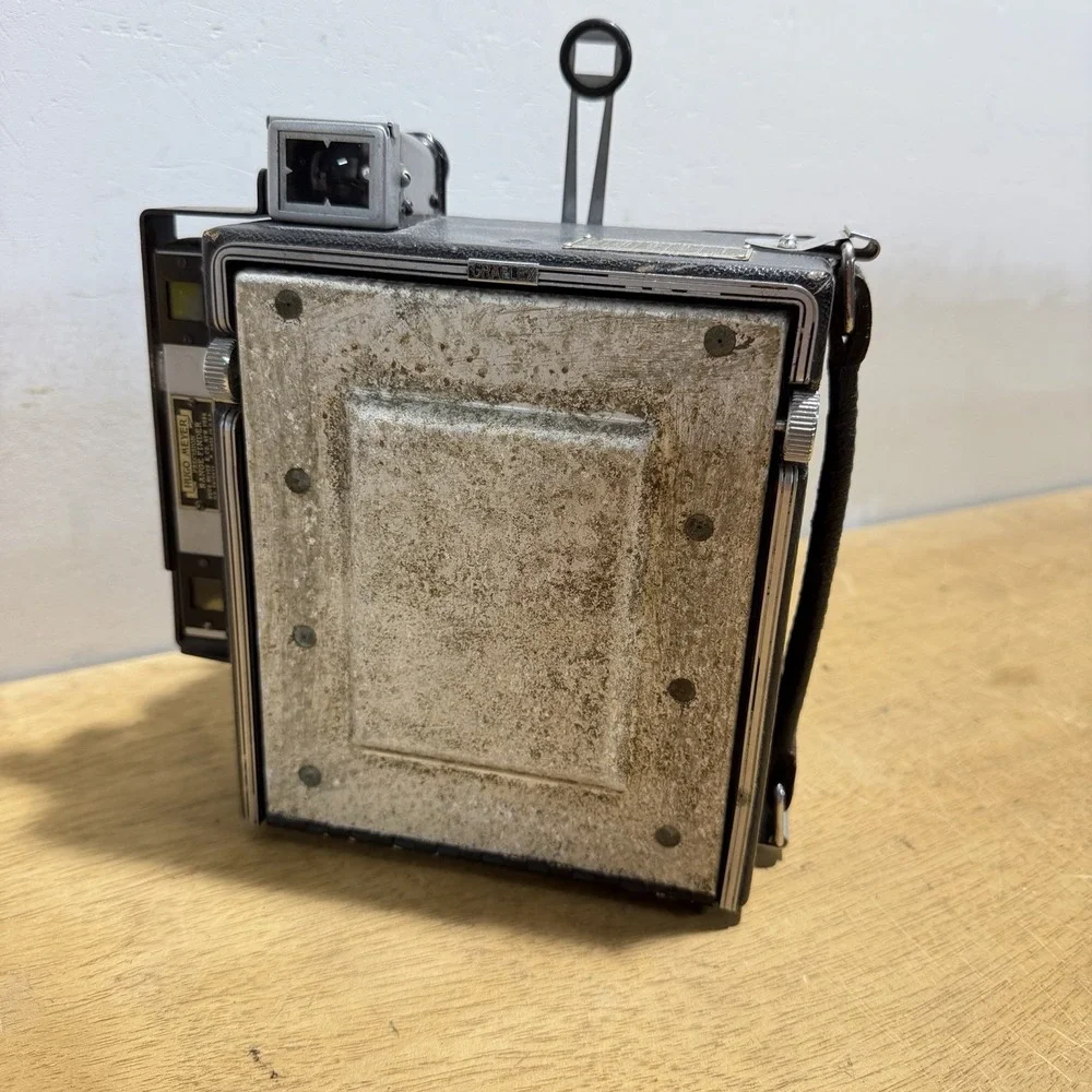 Vintage Graflex Super Graphic 4x5 Large Format Press Camera Body Antique Black